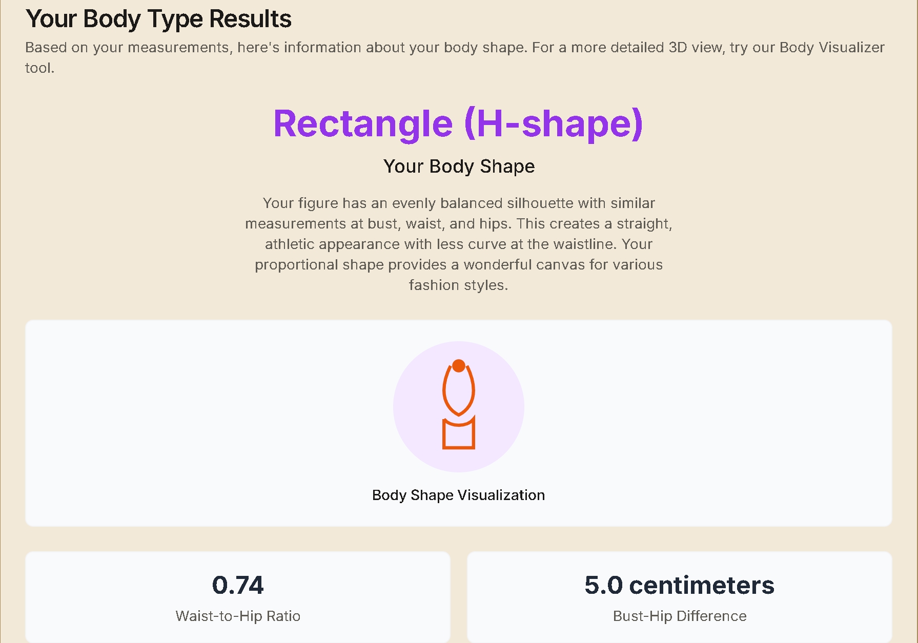 Body Type Calculator